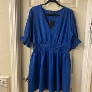 14/16 NWT Eloquii Blue Dress